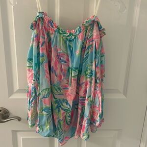 Lilly Pulitzer off the shoulder top